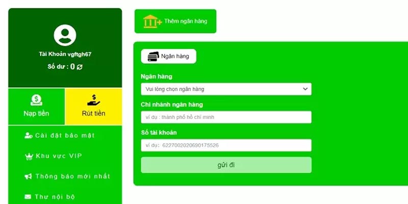 Những quy định cần biết trong quá trình nạp tiền good88